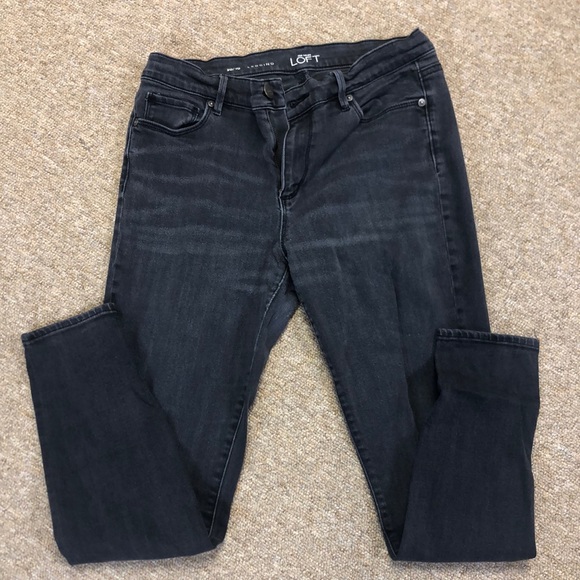 LOFT Denim - Loft charcoal Jean leggings